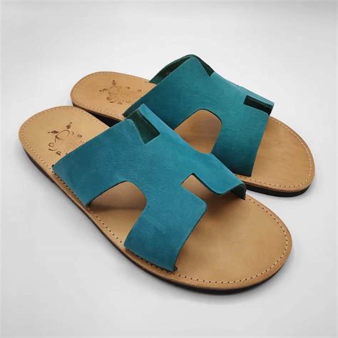 mens hermes slides|used Hermes sandals for men.